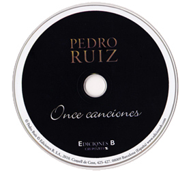 Disco 'Once Canciones', de Pedro Ruiz