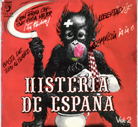 Disco 'Histeria de España Vol. 1 y 2', de Pedro Ruiz